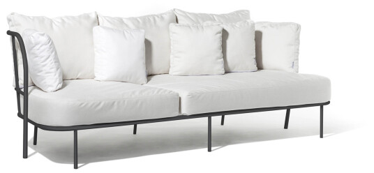 Skargaarden Saltö 3-seter sofa Aluminium Grå Grå Skargaarden Saltö 3-seter sofa Aluminium Grå Grå