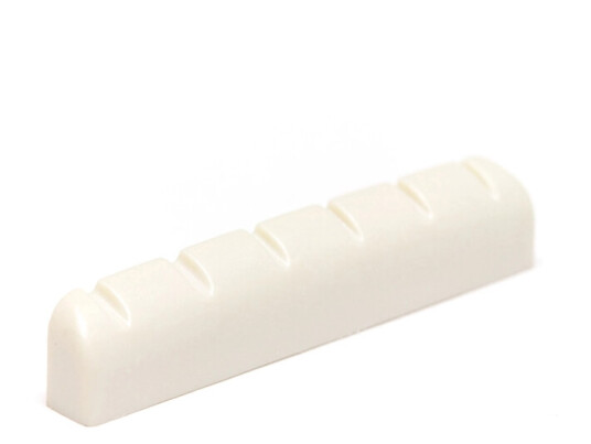 Graph Tech Tusq Pq-1728-L0 - Acoustic Guitar Nut, Flat, Slotted, Lh Version Graph Tech Tusq Pq-1728-L0 - Acoustic Guitar Nut, Flat, Slotted, Lh Version