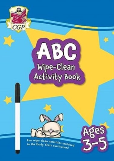 New ABC WipeClean Activity Book for Ages 35 (with pen): perfect for learning the alphabet