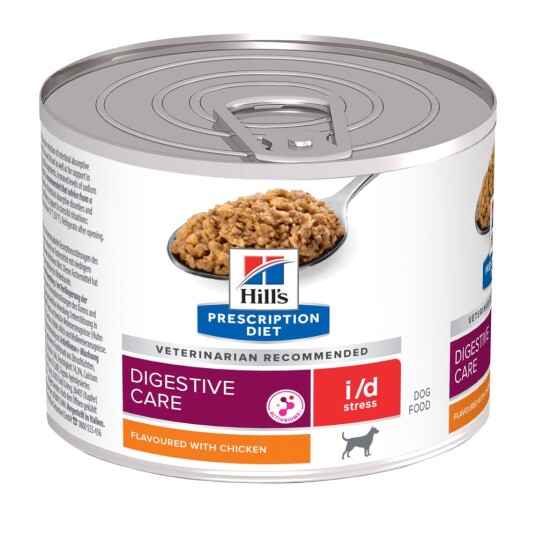 Hill's Prescription Diet i/d Stress Mini Kylling Våtfôr for Hund 24 x 200 g