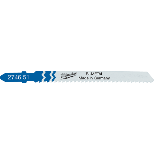Milwaukee Stikksagblad T101A Bi-Metal 75X2.5mm 5pk Milwaukee Stikksagblad T101A Bi-Metal 75X2.5mm 5pk