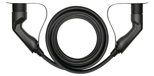 Deltaco E-Charge Type 2 Ladekabel, 3 Fase 32A, 7m, Svart