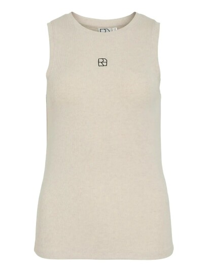 ROUGE EDIT Rouhelenas Tank Top Cream XXL
