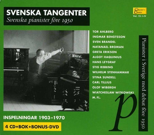 Adrian Dahl, Alex Portnoff, Alice Tegnér, Anita Harrison, Ann Mari Fröier, Annie Fischer, Astrid Berwald, August Körling, Axel Petterson, Brita HjortKarström, Carin De FrumerieLuthander, Carl Christiansen, Carl Tillius, David Stockman, Doris BergmanRyner,