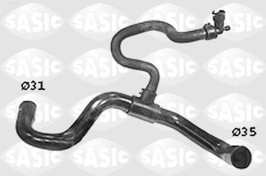 SASIC SWH0474 Radiatorslange