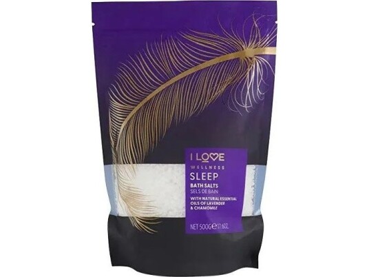 I Love I Love Wellness Sleep Essential Oils Bath Salt 500 G Unisex