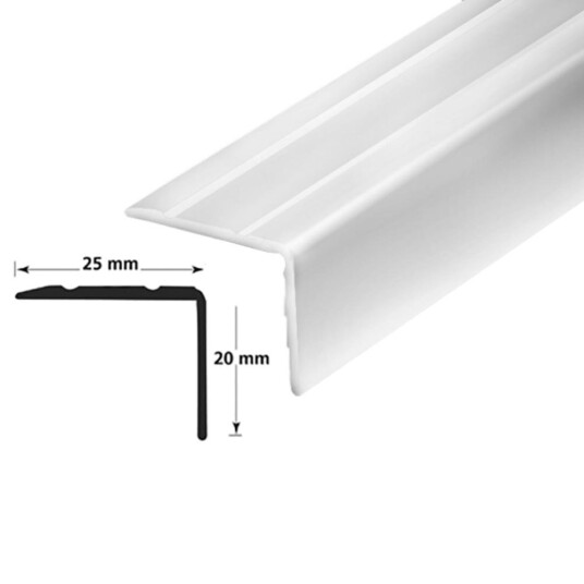 Ibg Trappenese Nr9.1 1.5m Sølv Blank