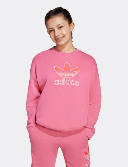 adidas Originals Trefoil Crew Pink 164
