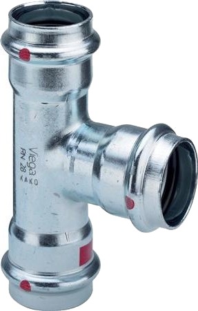 Viega Tee Med Sc-Contur Prestabo 35X18x35mm - 558758