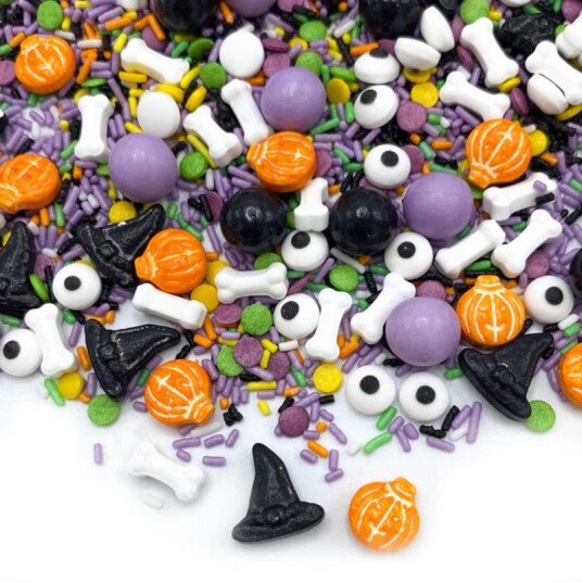Happy Sprinkles Kakestrø Spooky Halloween 90g 