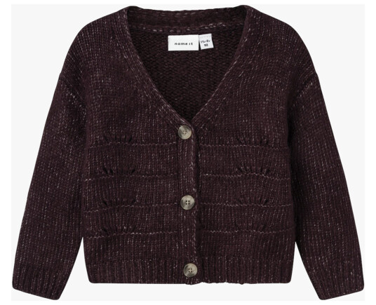 Name It Netrille Long Sleeve Knit Card Lilla 104