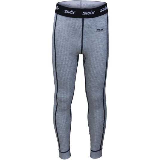 Swix  Kids RaceX bodyw pants   11200 Grey Melange 152/12Yrs