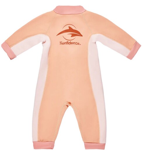 Konfidence SPLASHY™ UV-drakt baby - 3-6 mnd Fersken
