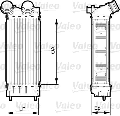 Intercooler VALEO 818226 Intercooler VALEO 818226