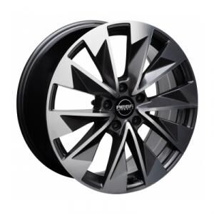 Mega Wheels Zenith Anthracite grey front polished 8.0x20 5/112 ET45 B57.1 Mega Wheels Zenith Anthracite grey front polished 8.0x20 5/112 ET45 B57.1