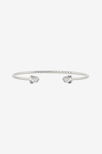 Caroline Svedbom Armbånd Amelia Bracelet Rhodium Sølv