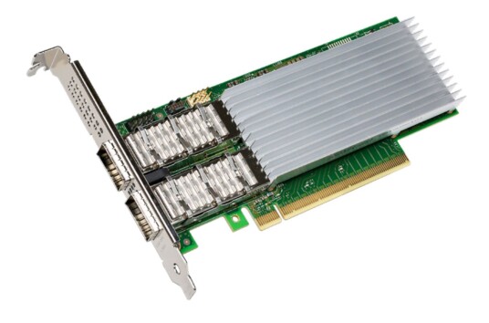 Intel Ethernet Network Adapter E810-CQDA2 - nettverksadapter - PCIe 4.0 x16 - QSFP28 x 2