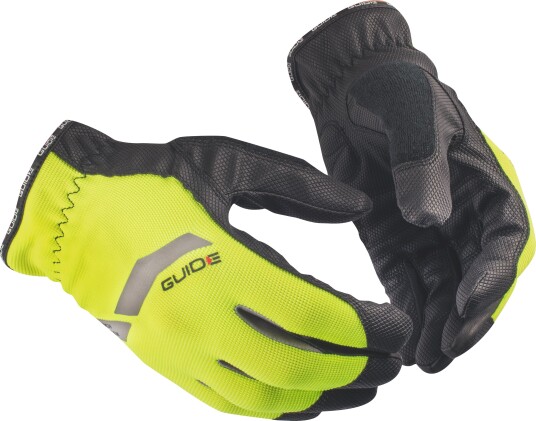 Guide Gloves Hanske 5121 Hi-Viz, Touch, Syntetiske Stoffer 11