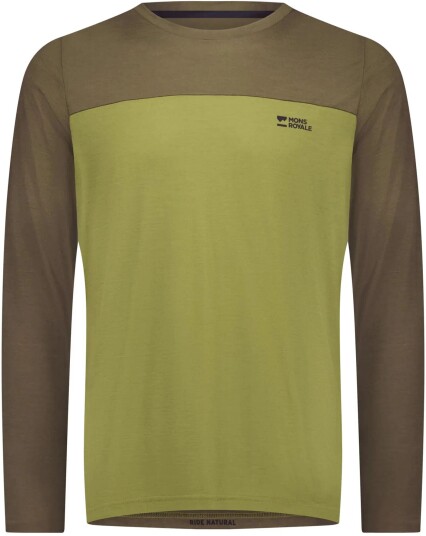 Mons Royale Diversion Mer. LS Jersey M"s fern/olive L
