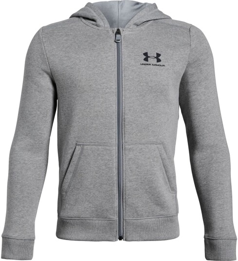 Under Armour EU Cotton Fleece Full Zip Steel XS Under Armour EU Cotton Fleece Full Zip Steel XS