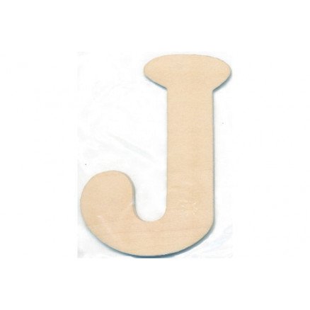 Craft Line Trebokstav J 10x0,4cm 1 stk