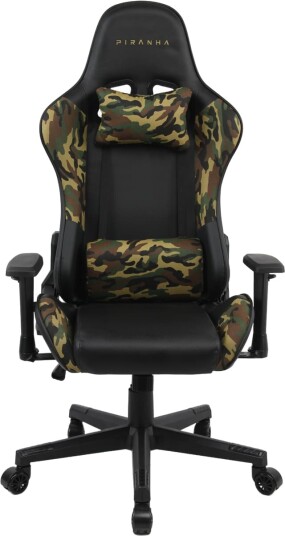 Piranha BITE v2 gamingstol grønn camo Piranha BITE v2 gamingstol grønn camo