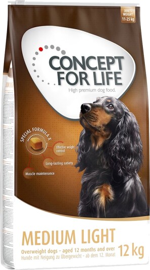 Concept For Life Tørrfôr Medium Light 12 kg