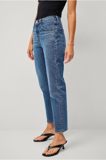 Levi's Jeans 501 Crop Blå