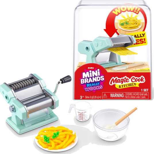 Mini Brands Magic Cook Kitchen Pastamaskin Leketøy Mini Brands Magic Cook Kitchen Pastamaskin Leketøy