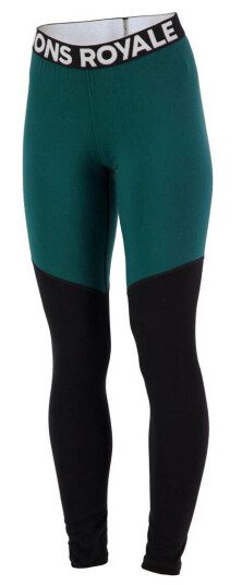 Mons Royale Women's Cascade Merino Flex 200 Legging XS, Evergreen