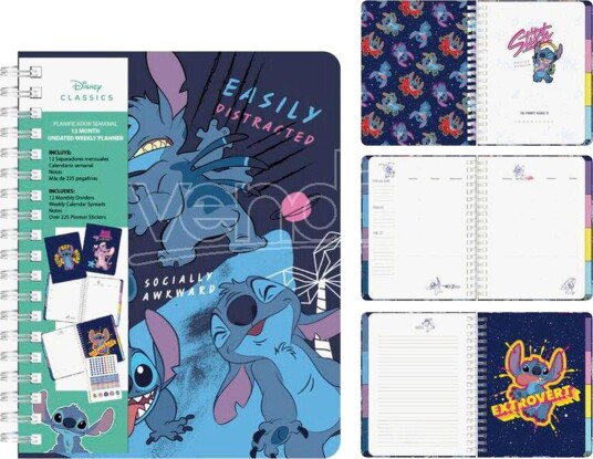 Disney Lilo & Stitch Weekly Planner Kalender