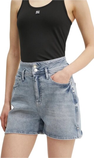 Emporio Armani Dame Shorts Blå W24, Emporio Armani Dame Shorts Blå W24,
