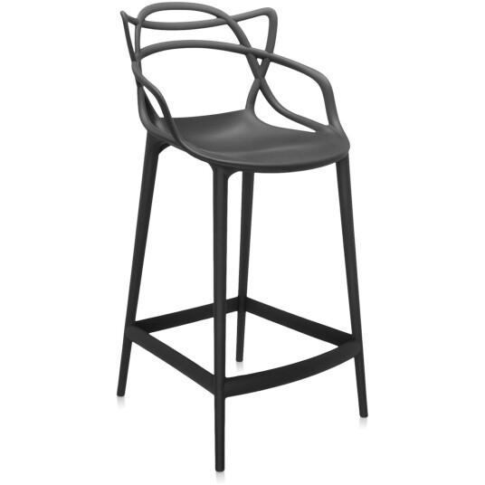 Kartell Masters Barstol 65 cm Sort Kartell Masters Barstol 65 cm Sort