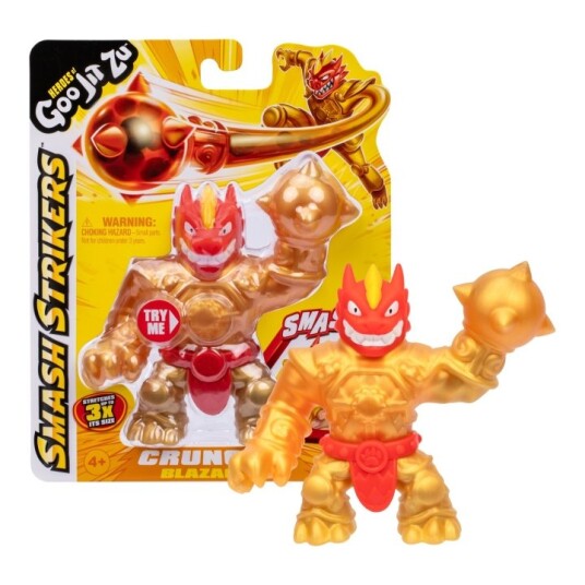 Goo Jit Zu Smash Strikers Blazagon Actionfigur for Barn Fra 4 År