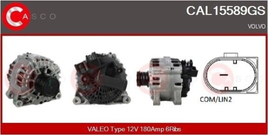 CASCO CAL15589GS Dynamo CASCO CAL15589GS Dynamo
