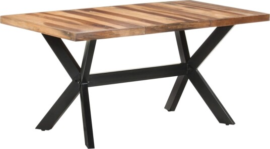 Spisebord 160x80x75 cm heltre med honningfinish 8720286104439