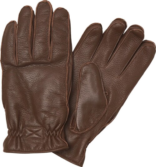 Jack & Jones Jacwayne Leather Gloves - BROWN STONE - L/XL