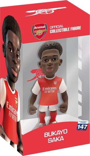 Minix Bukayo Saka Fotballsamlerfigur 12 cm Arsenal