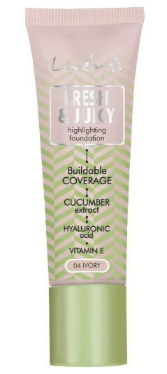 Lovely_Fresh&Amp Juice Highlighting Foundation Illuminating Face Foundation 04 Ivory 25G
