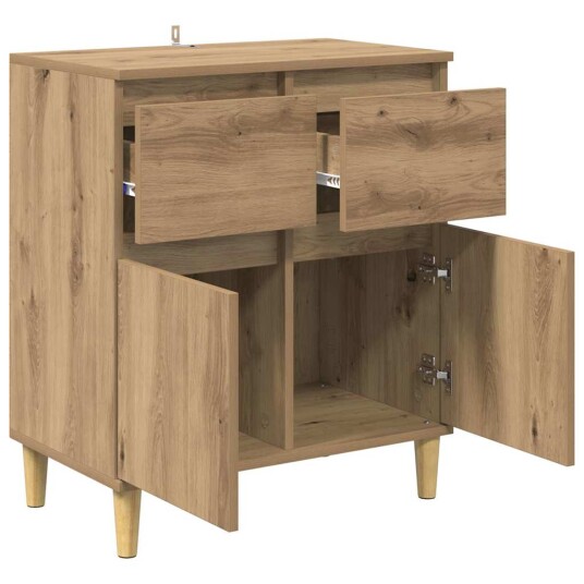 Serviesskap Artisan Eik 60 x 35 x 70 cm Konstruert tre