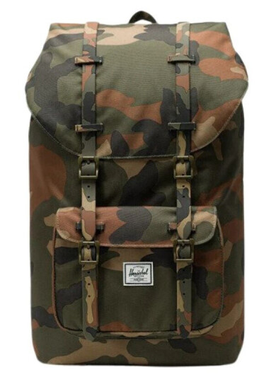 Herschel Plecak Little America 10014-02232 Grønn Herschel Plecak Little America 10014-02232 Grønn