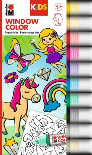 Fun & Fancy Glitter Fairy 10X25 Ml + Motiv Fun & Fancy Glitter Fairy 10X25 Ml + Motiv