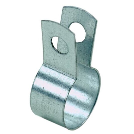 Gelia 3016027042 Klemmebøyle for stålrør forsinket 6-pakning 21,3 mm Installasjon