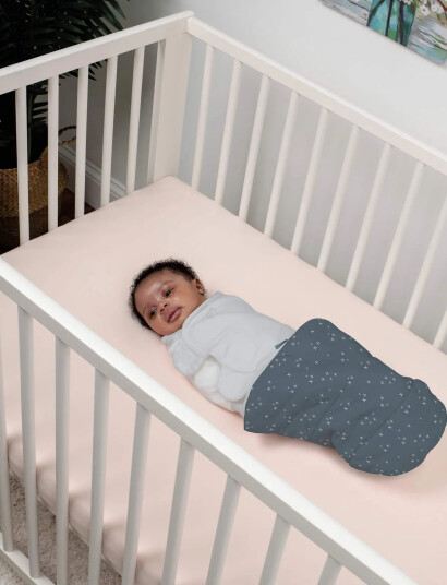Ingenuity Swaddleme™ By Ingenuity™ All Season Swaddle - Stardust - Grey - ONE SIZE