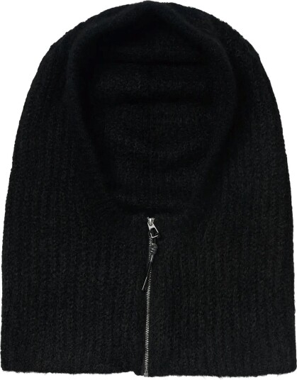 Object Objmilu Zip Balaclava Div BLACK One Size