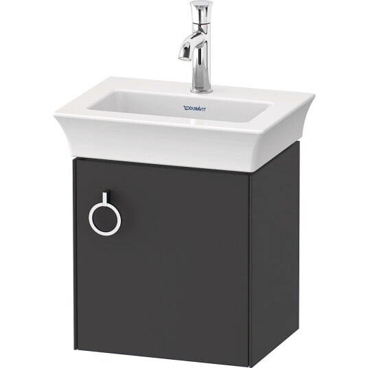 Duravit White Tulip Servantskap m/1 dør 38,4x29,8x41 cm Grafitt Matt