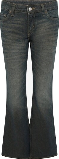 Weekday Nova Low Rise Slim Bootcut Jeans   LOBSTER BLUE   26 x 30