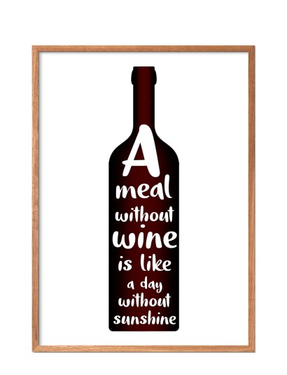 Poster & Frame A-Day-Without-Sunshine - Multi/patterned - 70X100CM