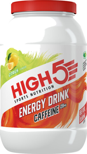 High5 Energy Drink Koffein Sitrus, 2,2kg Sportsdrikk Pulver High5 Energy Drink Koffein Sitrus, 2,2kg Sportsdrikk Pulver