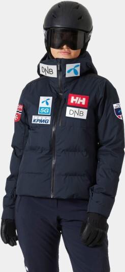 Helly Hansen Kvitfjell Race Ski Boblejakke Dame MarineMarineblå L